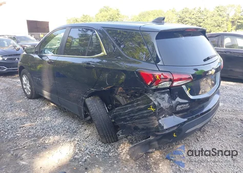 2022 Chevrolet Equinox Awd Lt из США, поврежденный, VIN 3GNAXUEV4NL118775